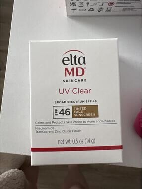 Elta MD UV Clear Broad Spectrum SPF 46 Tinted Face Sunscreen 0.5 oz
